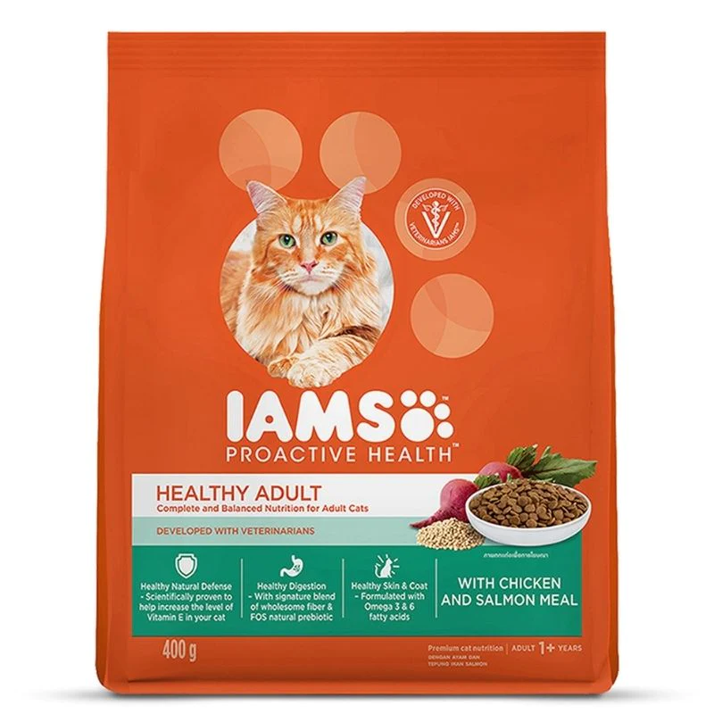 IAMS Dry Cat Food - Chicken and Salmon Meal