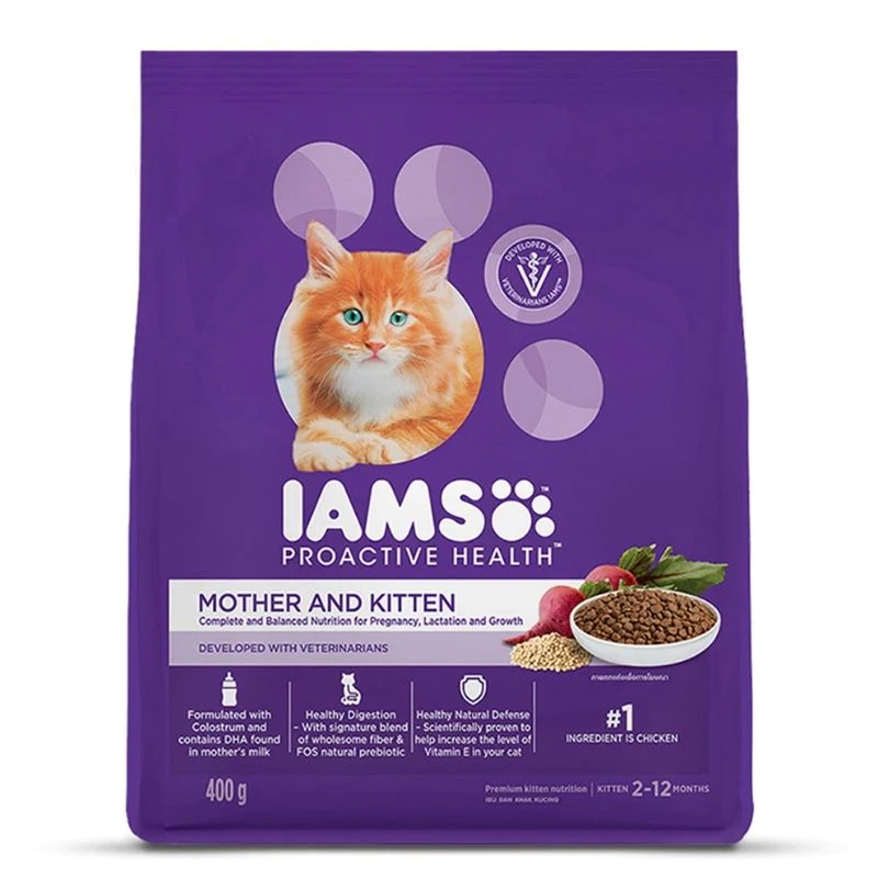 IAMS Dry Food for Mother Cats and Kittens - Chicken