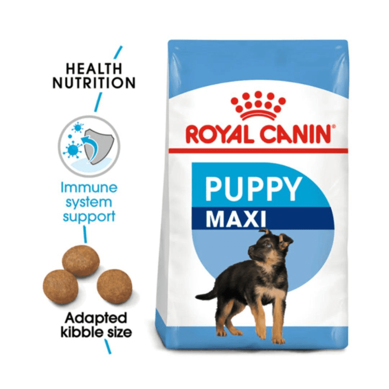 Royal Canin Size Health Nutrition Maxi Puppy Dry Dog Food - Information