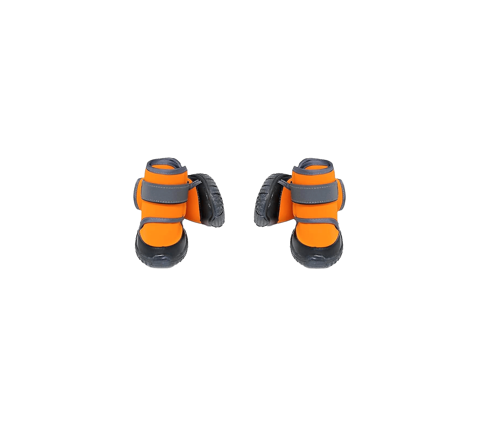 Orange and Grey Shoes