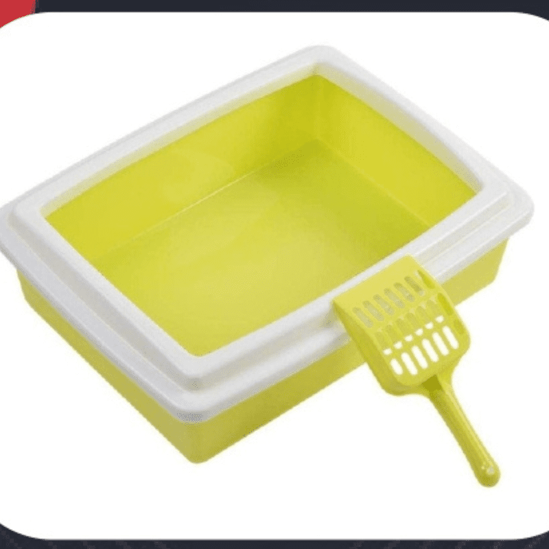 Yellow Cat Toilet