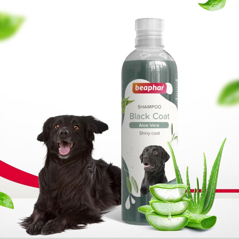 Beaphar Black Coat Dog Shampoo with Aloe Vera Beaphar Black Coat Dog Shampoo with Aloe Vera