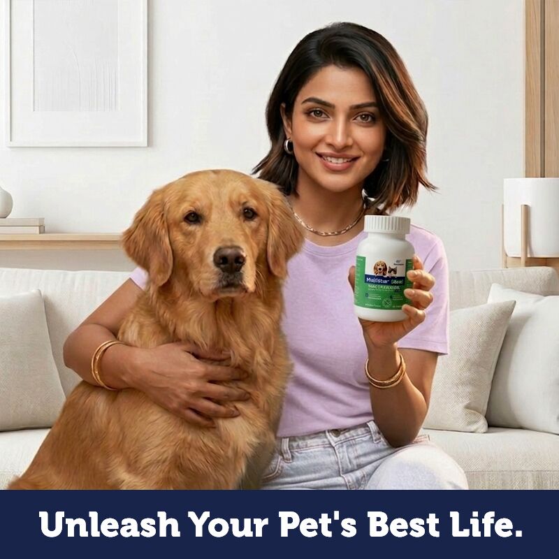 Multistar Chew Tablets by Mankind | Multivitamin Supplement for Dogs Multistar Chew Tablets by Mankind | Multivitamin Supplement for Dogs & Cats