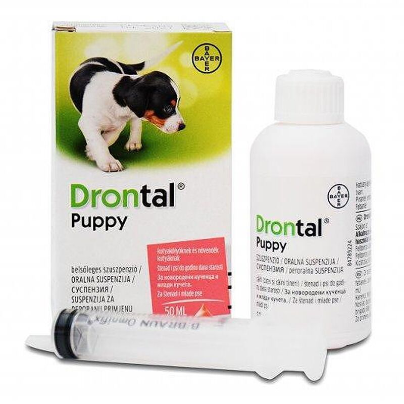 Drontal Puppy De-worming Suspension Drontal Puppy De-worming Suspension
